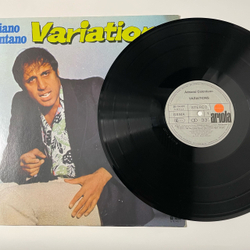 Винтажная виниловая пластинка LP Adriano Celentano Адриано Челентано, Variations (Германия 1977)