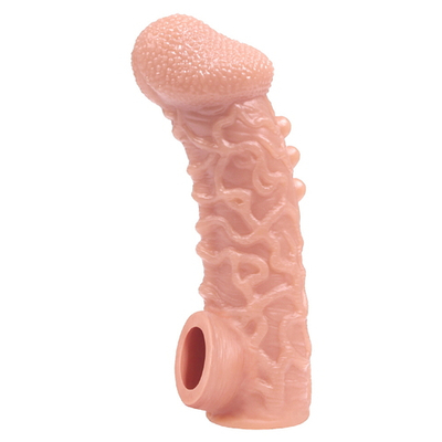 Насадка Cock Sleeve телесная TPE KOKOS CS-007-L