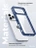 Чехол накладка iPhone 17 Pro / 18 Pro 6.3" Gurdini Alba Series Protective with Magsafe Dark Blue