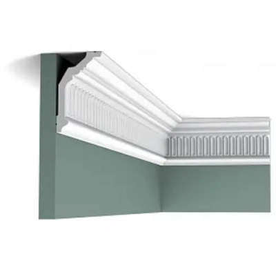 Плинтус из дюрополимера Orac Decor потолочный карниз C304 2000x122x72
