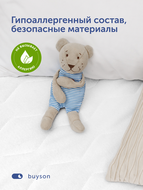 Детский матрас БайТой, 10 см, 2 уровня жесткости, беспружинный