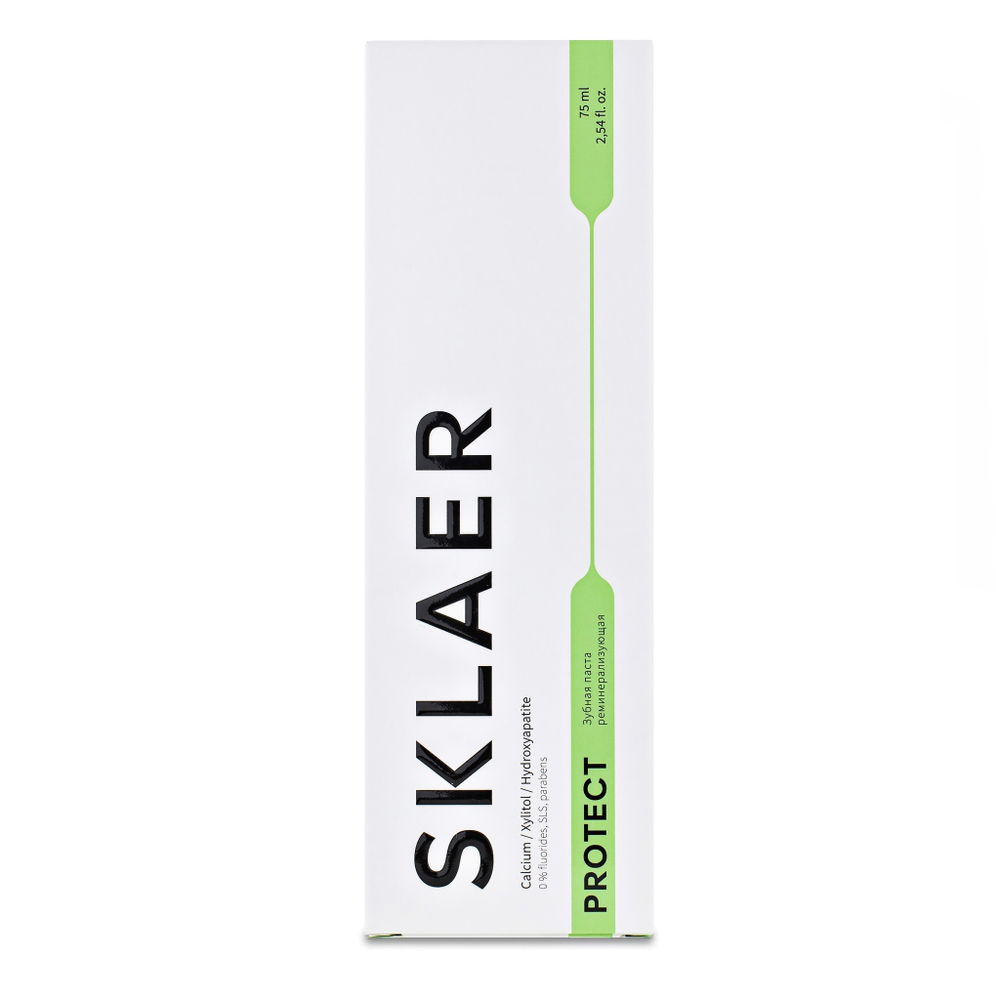Sklaer Зубная паста реминерализующая Protect 75мл мятный вкус