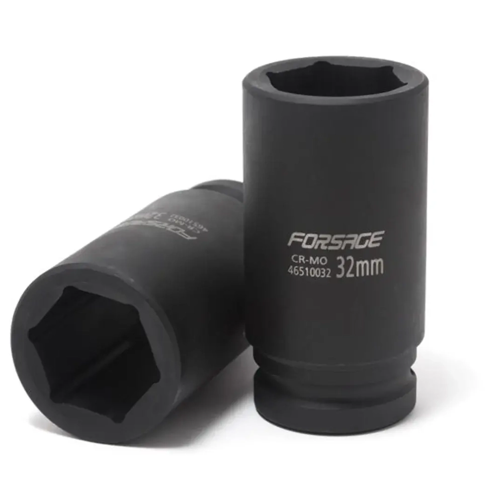 Головка ударная глубокая 33мм 3/4''6гр Forsage F-46510033