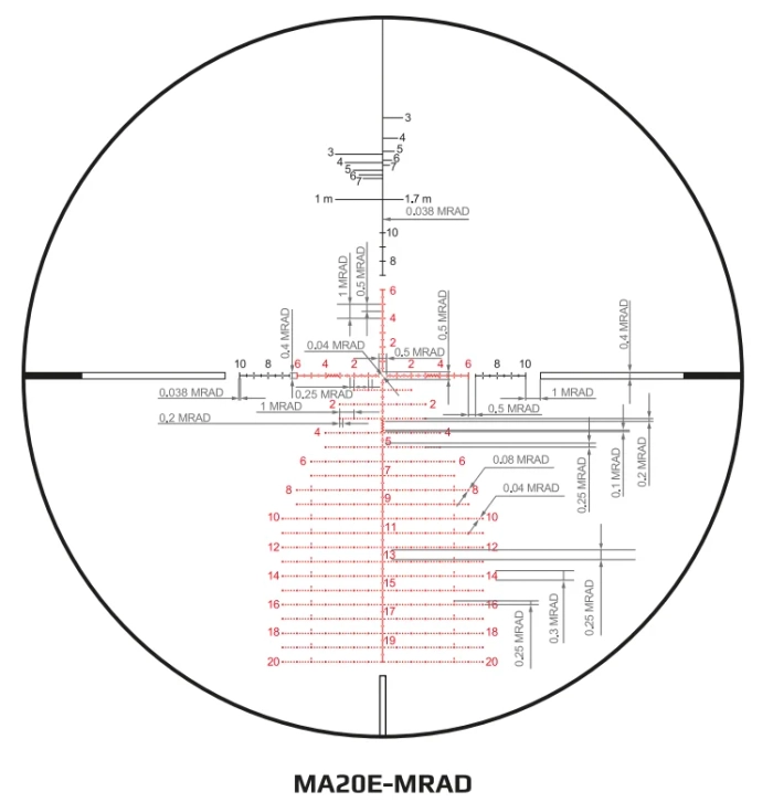 Прицел Arkon Model A 6-36x56