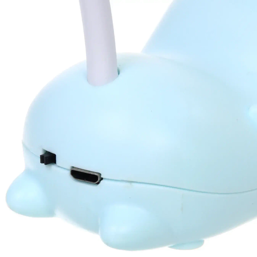 Настольная лампа «Sweet deer» 7.5*13.5*20 см LED, USB 0.6-3W, Голубой