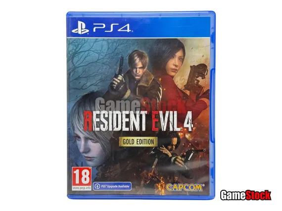 PS4 Resident Evil 4 Remake Gold (Б/У, Полностью на русском языке, CUSA-33388)