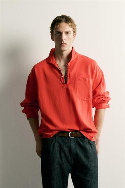 РУБАШКА-ПОЛО RELAXED FIT — ZARA