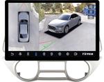 Магнитола для Hyundai i20 2009-2012 (климат) - Teyes CC3-2K-360 монитор 13" 2K QLED на Android 10, Быстрая, CarPlay, 4G SIM-слот, 4 камеры в комплекте