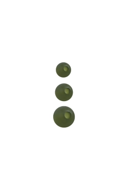 Бусины резиновые Rubber Bead LIGHT GREEN XA-9261