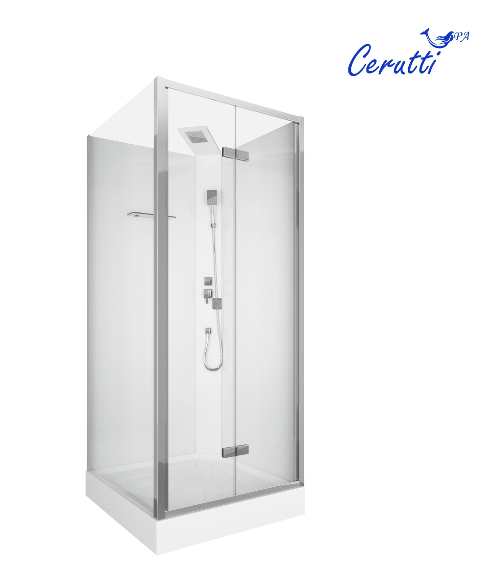Душевая кабина Ceruttispa (ЧеруттиСпа) BELLA90T, с низким поддоном, 90x90x225