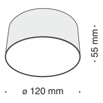 Потолочный светильник Technical C032CL-L12W4K