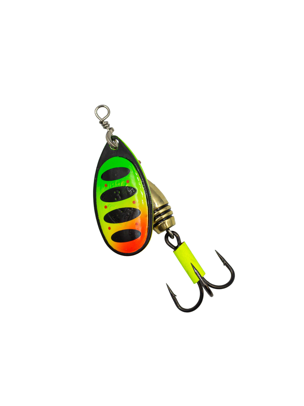 Блесна вращающаяся Savage Gear Rotex Spinner №3 цвет 05 Firetiger вес 8 г для ловли окуня, голавля, язя, жереха и щуки
