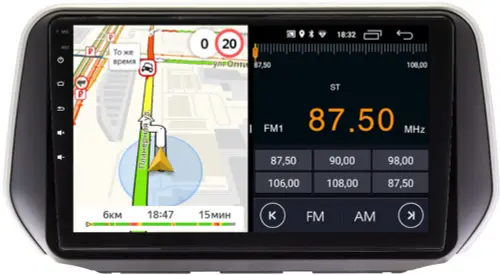 Магнитола для Hyundai Santa Fe 2018-2020 - Parafar PF210LUX2FHD на Android 13, CarPlay, 4G SIM-слот