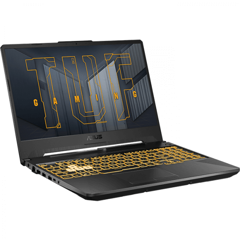 Ноутбук ASUS TUF Gaming F15 FX506HC-HN004 Intel i5-11400H/16G/512G SSD/15,6" FHD(1920x1080) 144Hz/RTX 3050 4G/No OS Черный, 90NR0724-M00LS0