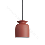 Pendant design lamp  Ronde by Gubi S (Brown)