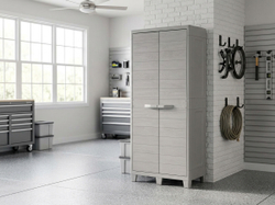 Уличный пластиковый шкаф Toomax Woody's XL Utiliy Grey