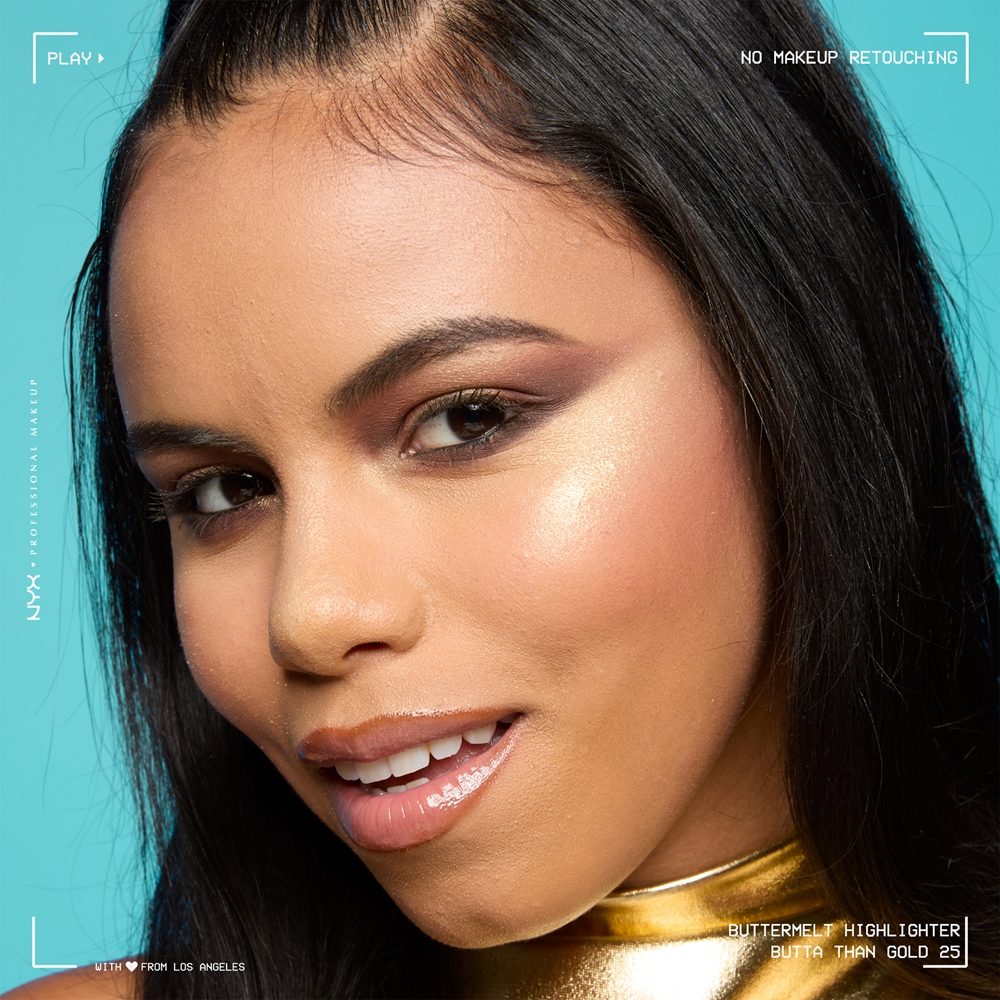 NYX Professional Makeup Buttermelt Highlighter - Розсветлитель оттенок butta than gold 25, 5 g
