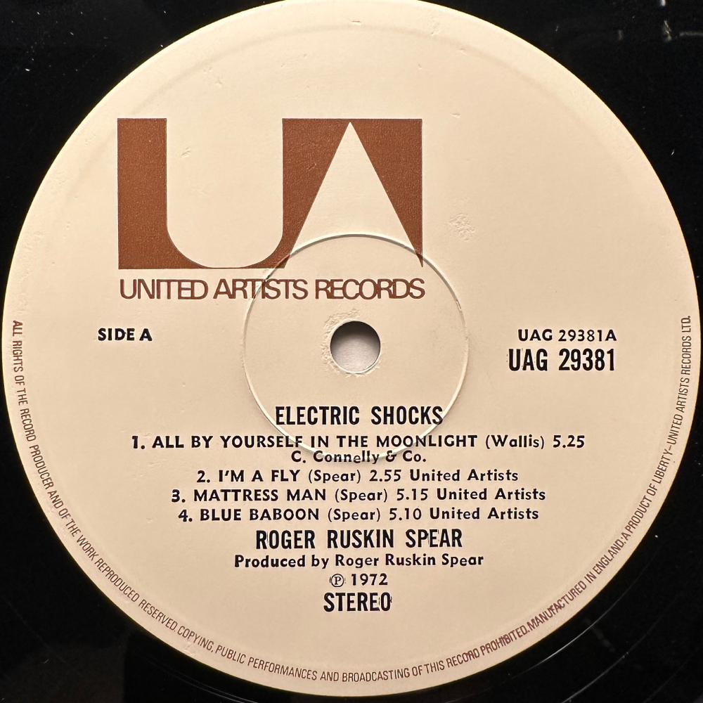Roger Ruskin Spear - Electric Shocks (Англия 1972г.)