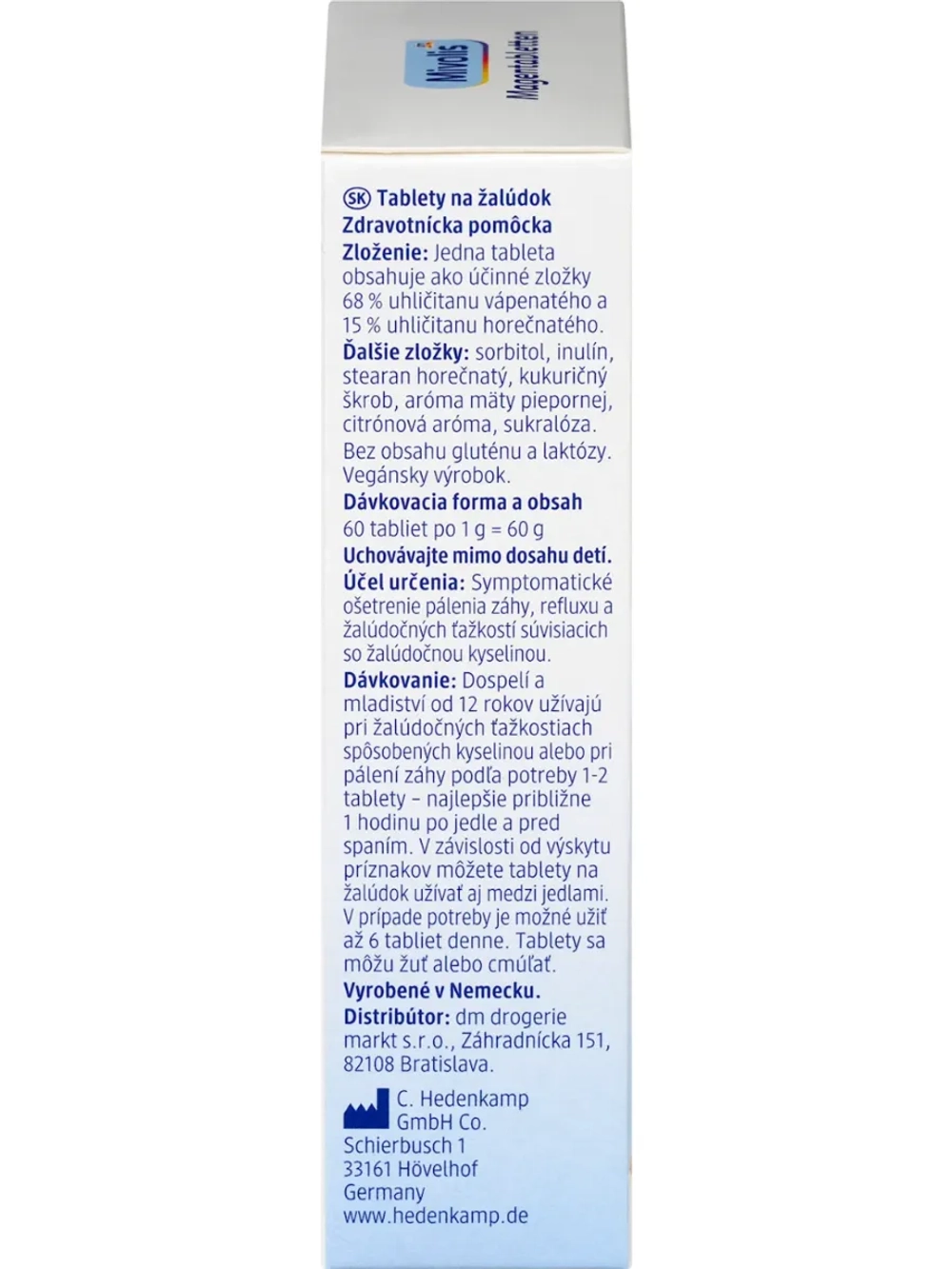 Mivolis для желудка 60 шт., 60 г