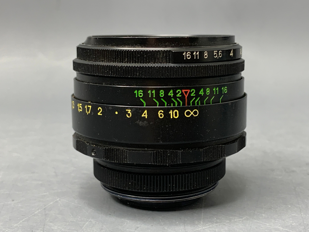 Helios 44-2 внутри плесень, погнут кольцо светофильтров