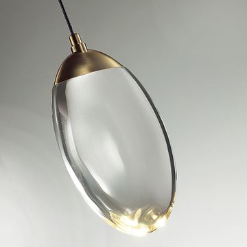 Подвесной светильник 3W 3000K 7159/3L бронза PURA Odeon Light