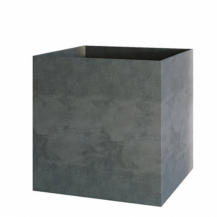 Кашпо CUBE SMOKEY BLUE 70x70x70