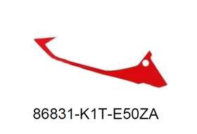 86831-K1T-E50ZA. STRIPE, R. SIDE COVER *TYPE1*