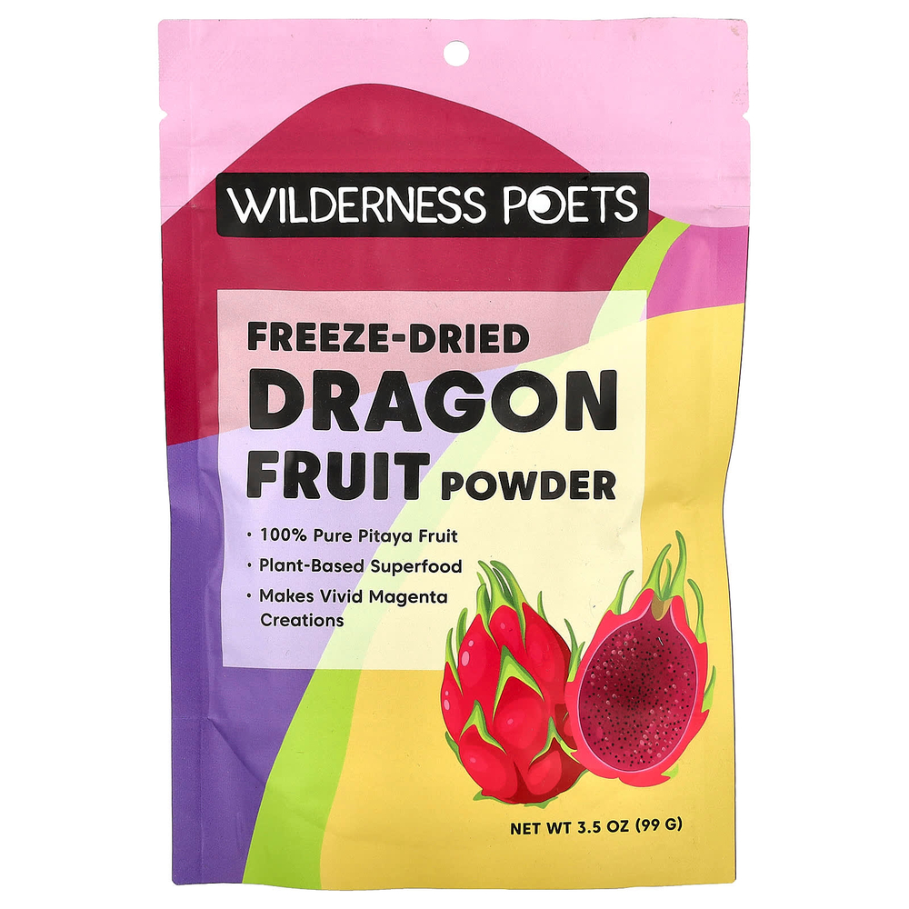 Wilderness Poets, порошок из сублимированных плодов питайи, 99 г (3,5 унции)