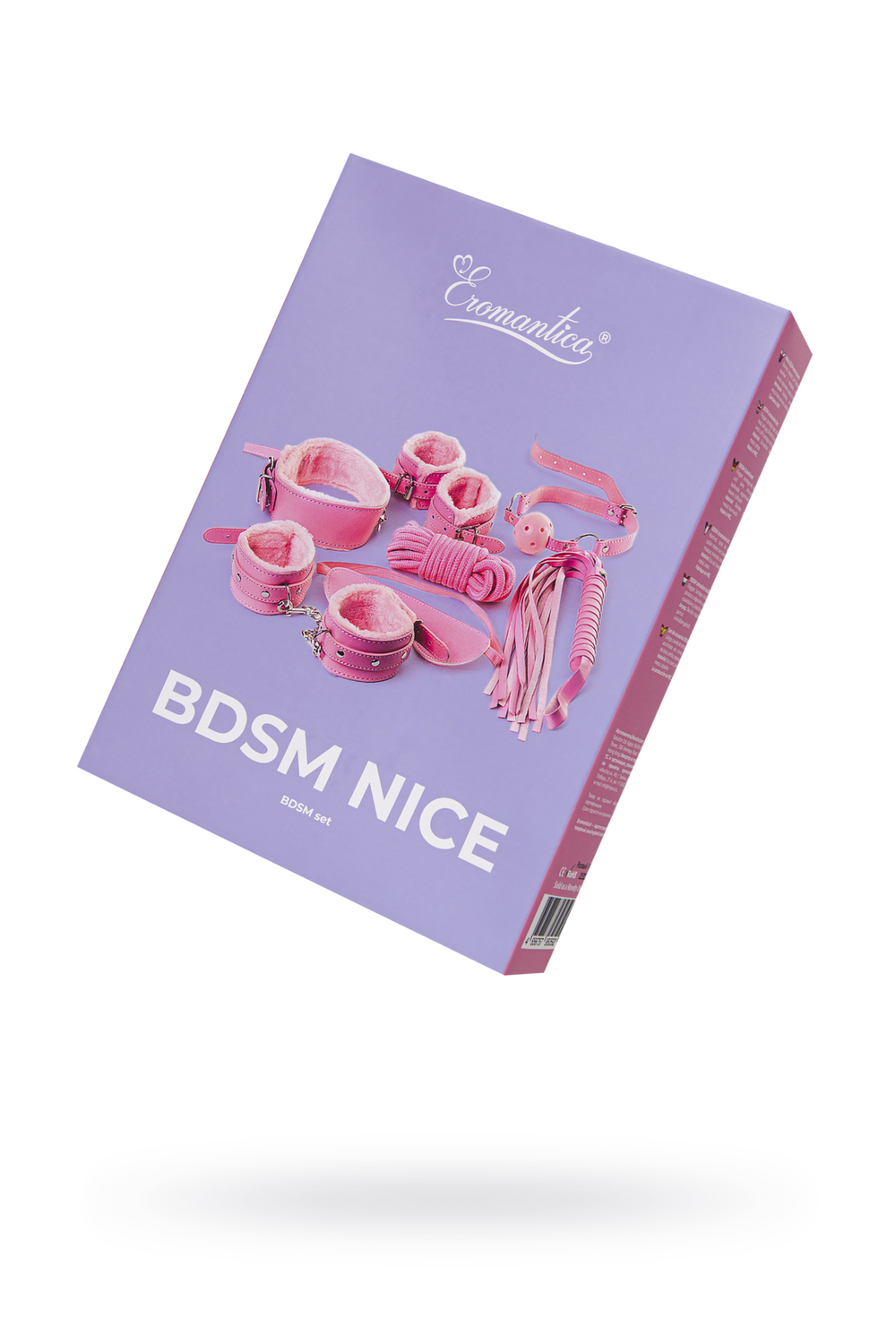 Набор для ролевых игр BDSM Nice розовый 7 предметов