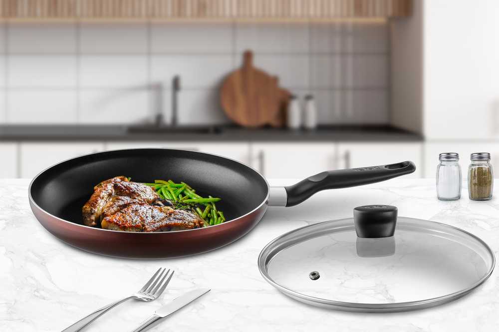 Сковорода с крышкой Tefal Cook&Clean 26 см 4233926