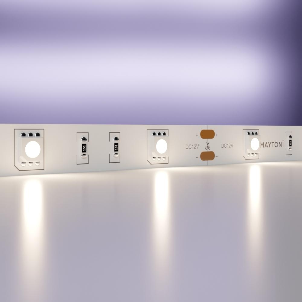Светодиодная лента Maytoni 12В 5050 7,2Вт/м 4000K 5м IP20