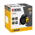 Тепловентилятор Denzel DHC 2-100 1,0/2,0 кВт 96429