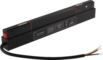 Драйвер для магнитного шинопровода 200W 48V CLT 0.203 09 BL SMART чёрный Space Crystal Lux