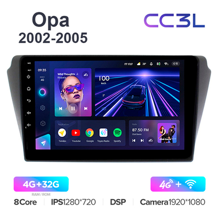 Teyes CC3L 10,2"для Toyota Opa 2002-2005