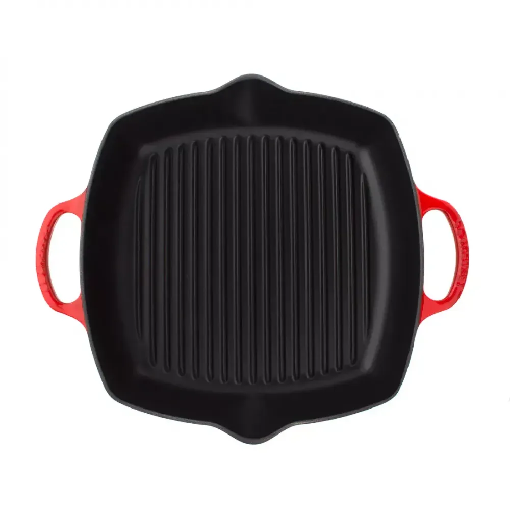 Чугунная сковорода-гриль Le Creuset, 30 см, Красная - 2