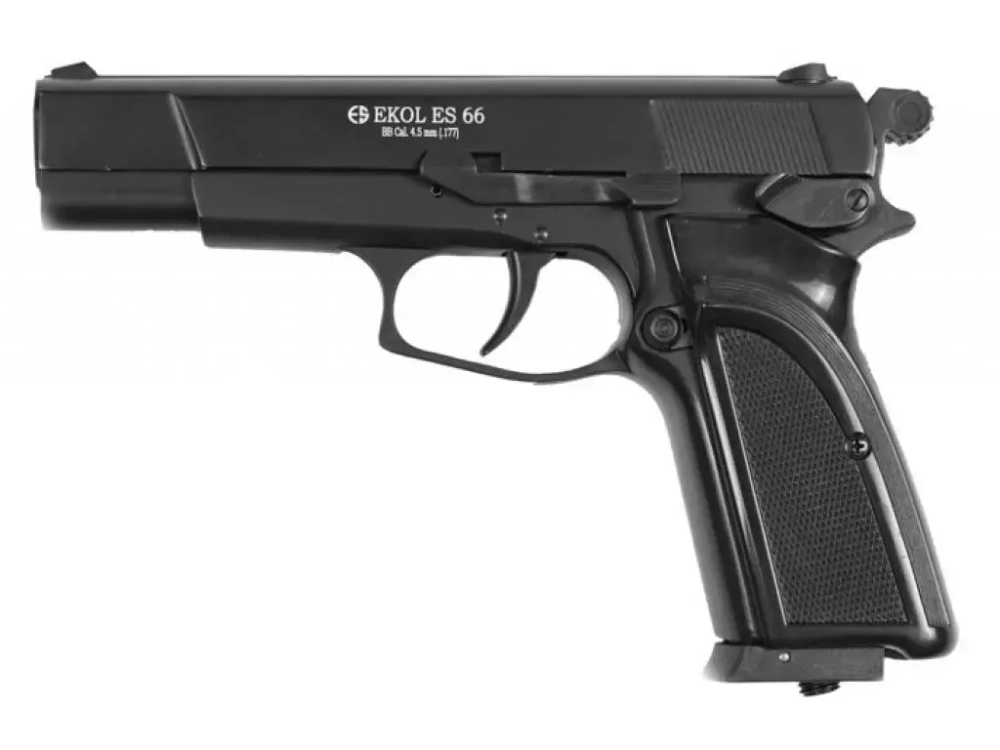 Пистолет пневматический EKOL ES P66 Black металл кал. 4,5 мм