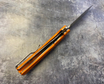 Складной нож Нус Orange, сталь D2, G-10, ТДК Кизляр