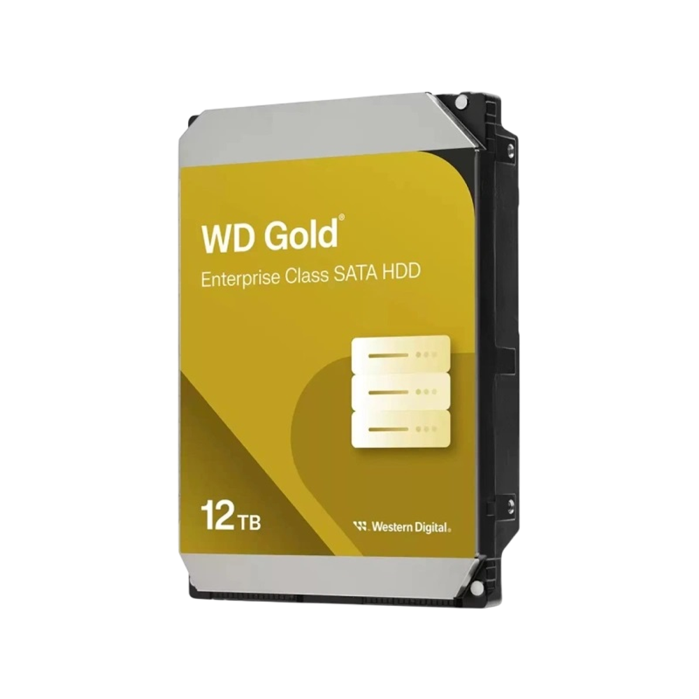 Серверный жесткий диск HDD Western Digital 12TB Gold SATA 7.2K 3.5" WD122KRYZ