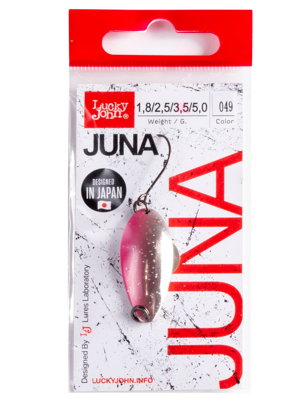 Блесна колеб. Lucky John JUNA длин.33мм/03,5г 049