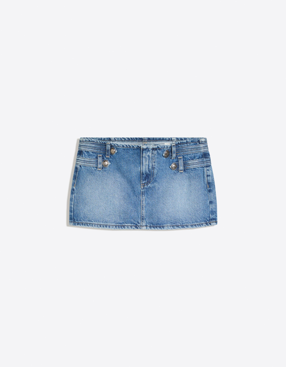 Женская джинсовая мини-юбка - BERSHKA