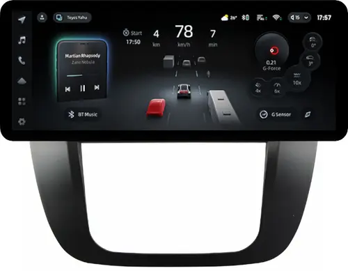 Магнитола для Chevrolet Tahoe 900 2006-2014 (рамка черная) - Teyes CC4PRO монитор 12.3" 2K QLED + рамка 9, Android 13, Быстрейшая, Snapdragon 778G, ИИ, CarPlay, DSP, 4G SIM-слот