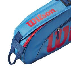 Сумка теннисная Wilson Junior 3 PK Racket Bag - небесный