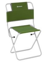 Стул туристический со спинкой Nisus СР-400.19с (ст.труба д19) Green (T-N-TC-400.19s-G)