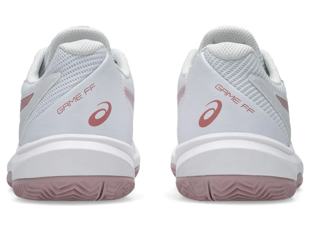 Женские теннисные кроссовки Asics Game FF Clay/OC - white/morganite