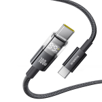 USB-C Кабель Baseus Display 2 Charging+Data 100W 1-2m - Cosmic Black