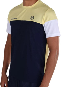 Мужская футболка Sergio Tacchini Prave — peach coral/navy