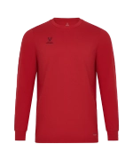 Футболка баскетбольная с длинным рукавом DIVISION PerFormDRY Pre-Match Longsleeve Jersey, красный