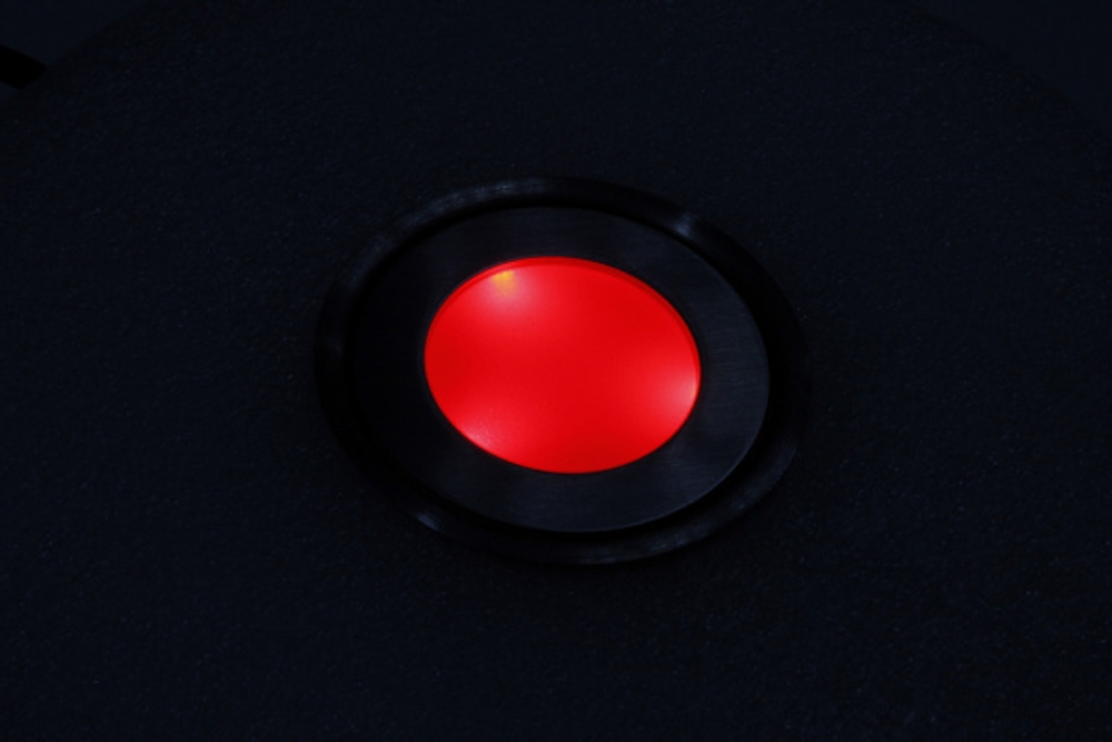 SC-B101B Red  LED floor light, круглый, 12V, IP67