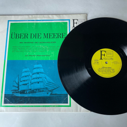 Винтажная виниловая пластинка LP Jan Maaten Matrosenchor, Uber Die Meere Над Морями (Sea Shanties Und Seemannslieder) Морские Песни И Песни Моряков (Германия 1977)