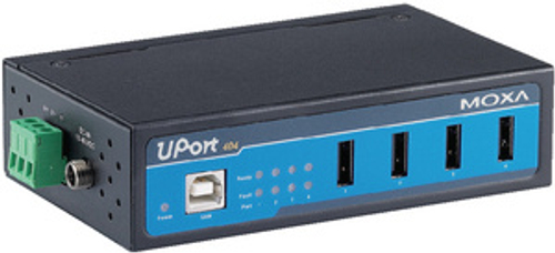 Разветвитель USB 2.0 MOXA UPort 404-T w/o Adapter